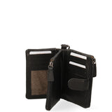 Portafoglio donna in vera pelle Casual LB7702-29-BLACK Laura Biagiotti