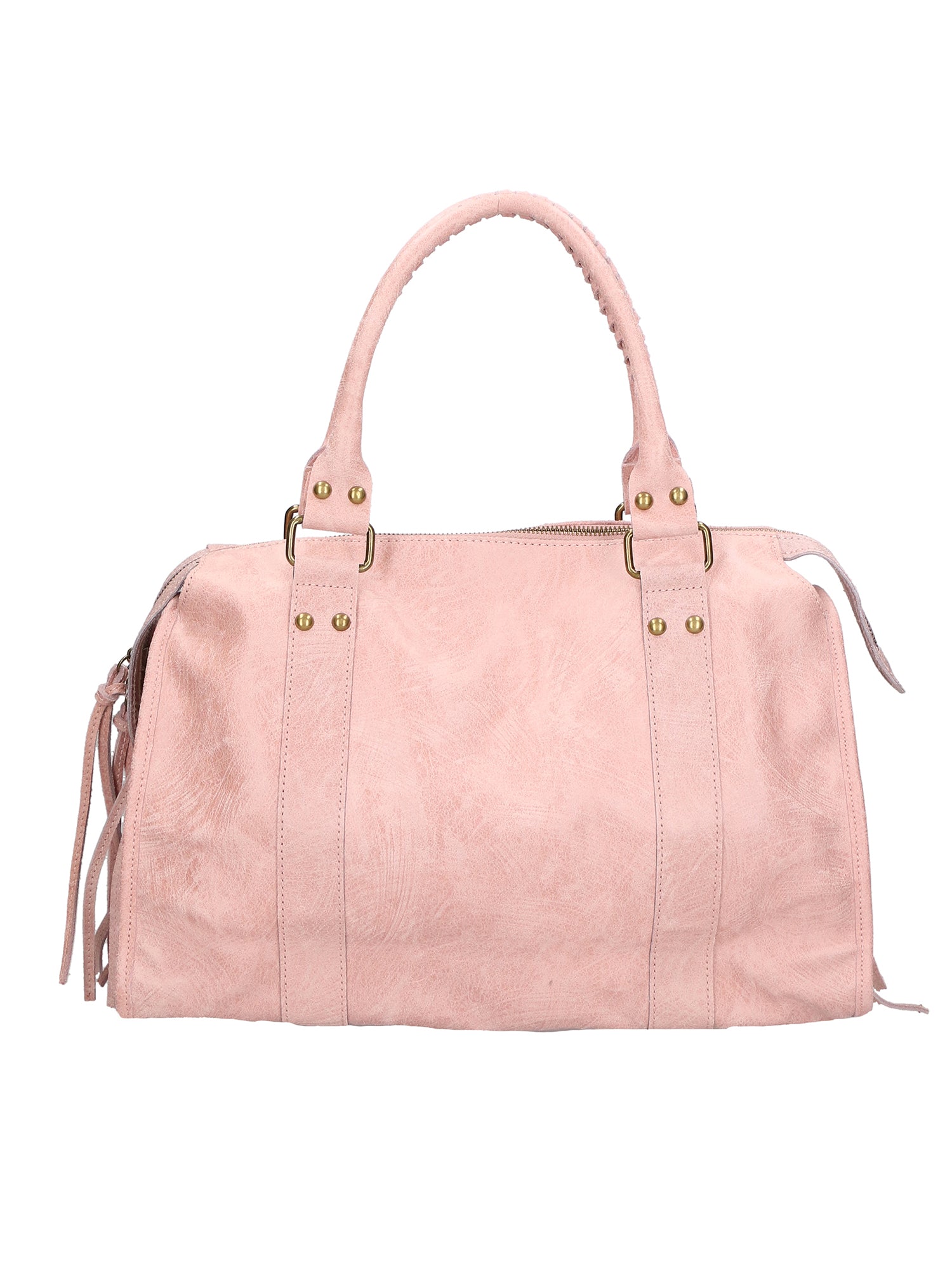 Elara Borsa a spalla da donna Vera pelle 06090-ROSA Gave Lux