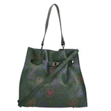 Voyageuse Borsa a mano da donna Vera pelle 564137-VERDE Gave Lux