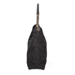 Borsa a spalla da donna Nylon ed ecopelle DC3533-4-BLACK Diana&co