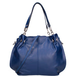 Ereba Borsa a mano da donna Made in Italy 100% pelle 3305-S22 BLUETTE Gave Lux