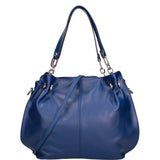 Ereba Borsa a mano da donna Made in Italy 100% pelle 3305-S22 BLUETTE Gave Lux