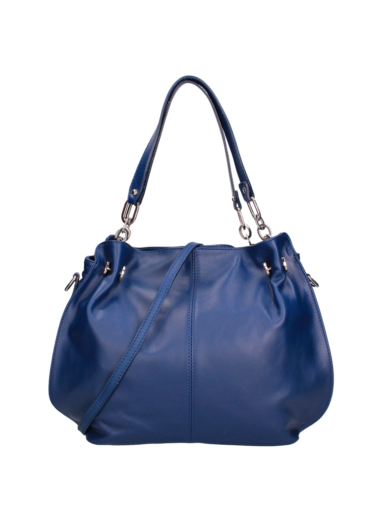 Ereba Borsa a mano da donna Made in Italy 100% pelle 3305-S22 BLUETTE Gave Lux