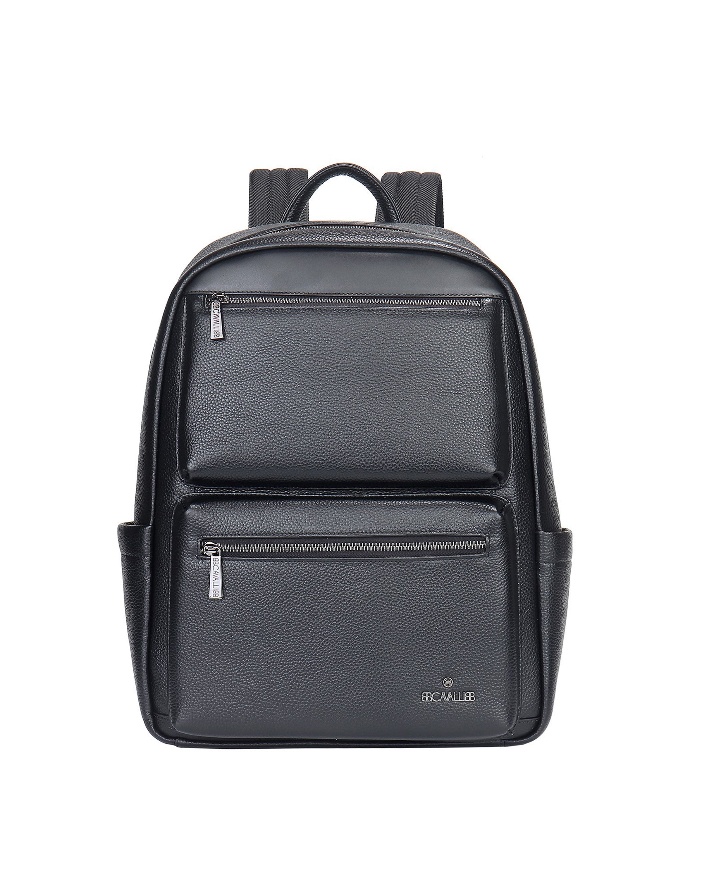Zaino unisex in poliestere Casual BC1291-NERO B Cavalli