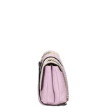 Caelia Borsa a tracolla da donna Vera pelle 194942-LILLA+BEIGE Gave Lux
