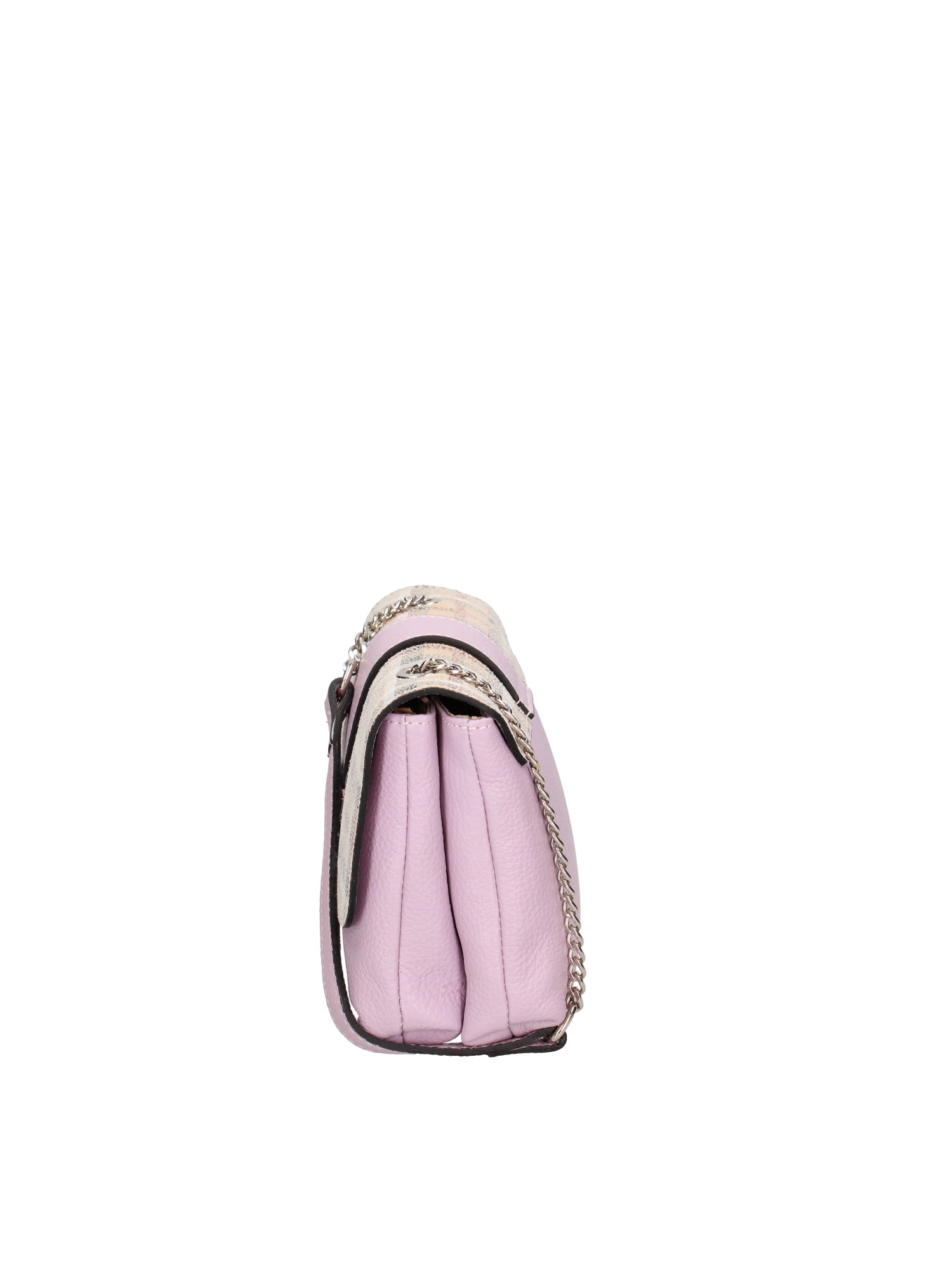 Caelia Borsa a tracolla da donna Vera pelle 194942-LILLA+BEIGE Gave Lux