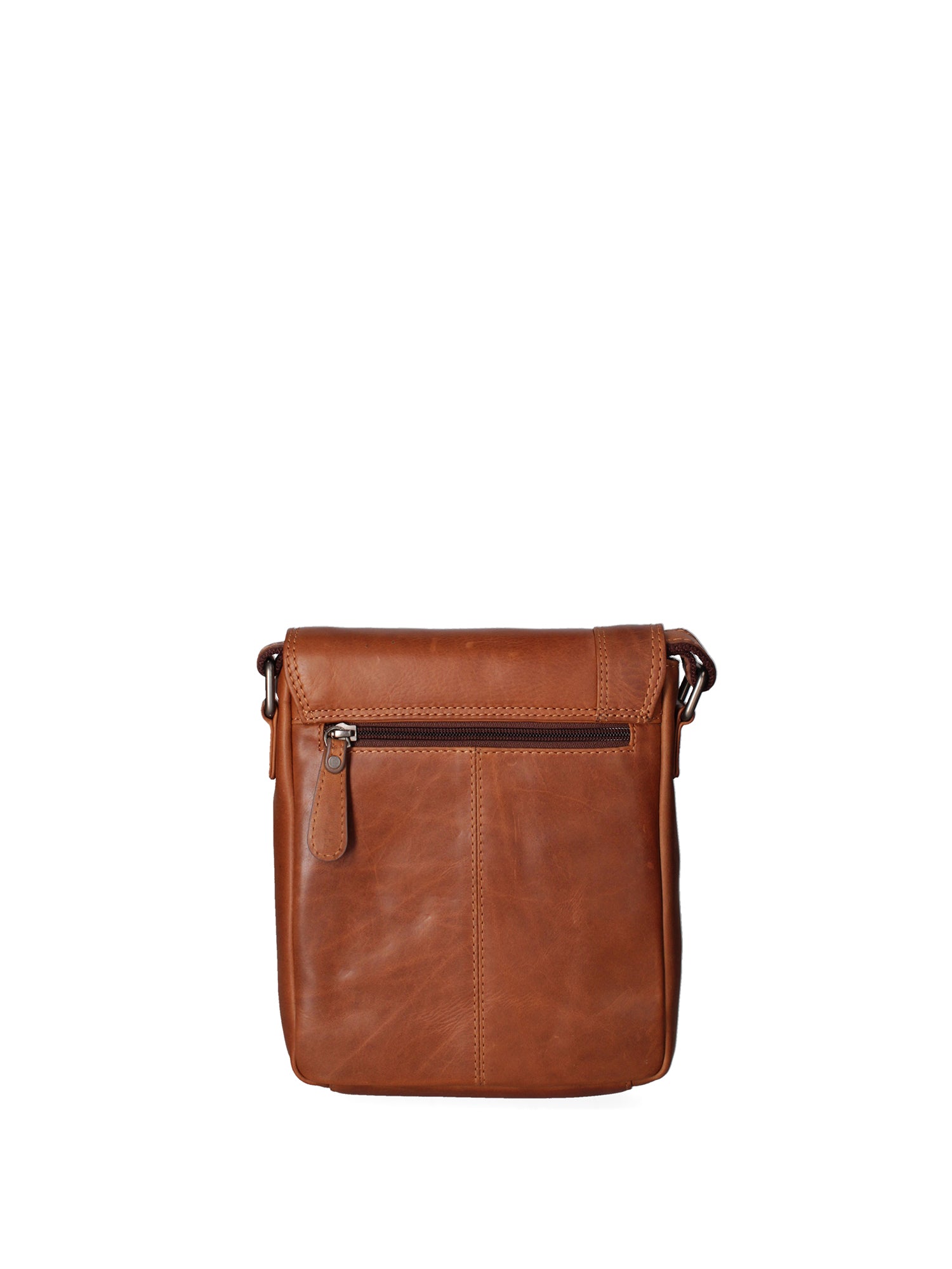Borsa a tracolla uomo in vera pelle Casual HILB-3057-CUOIO Hill Burry