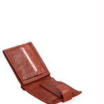 Portafoglio uomo in vera pelle Casual IN-1106-TABACCO Sergio Valentini