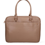 Valora Borsa da lavoro unisex Ecopelle e poliestere 3403-2-TAUPE Diana&co