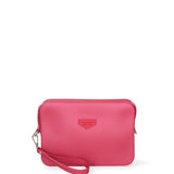 Borsa a tracolla da donna 100% Pvc FLAT-FLOWE-CHERRY - SILVER Marc Ellis
