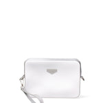 Borsa a tracolla da donna 100% Pvc FLAT-FLOWE-SILVER - SILVER Marc Ellis