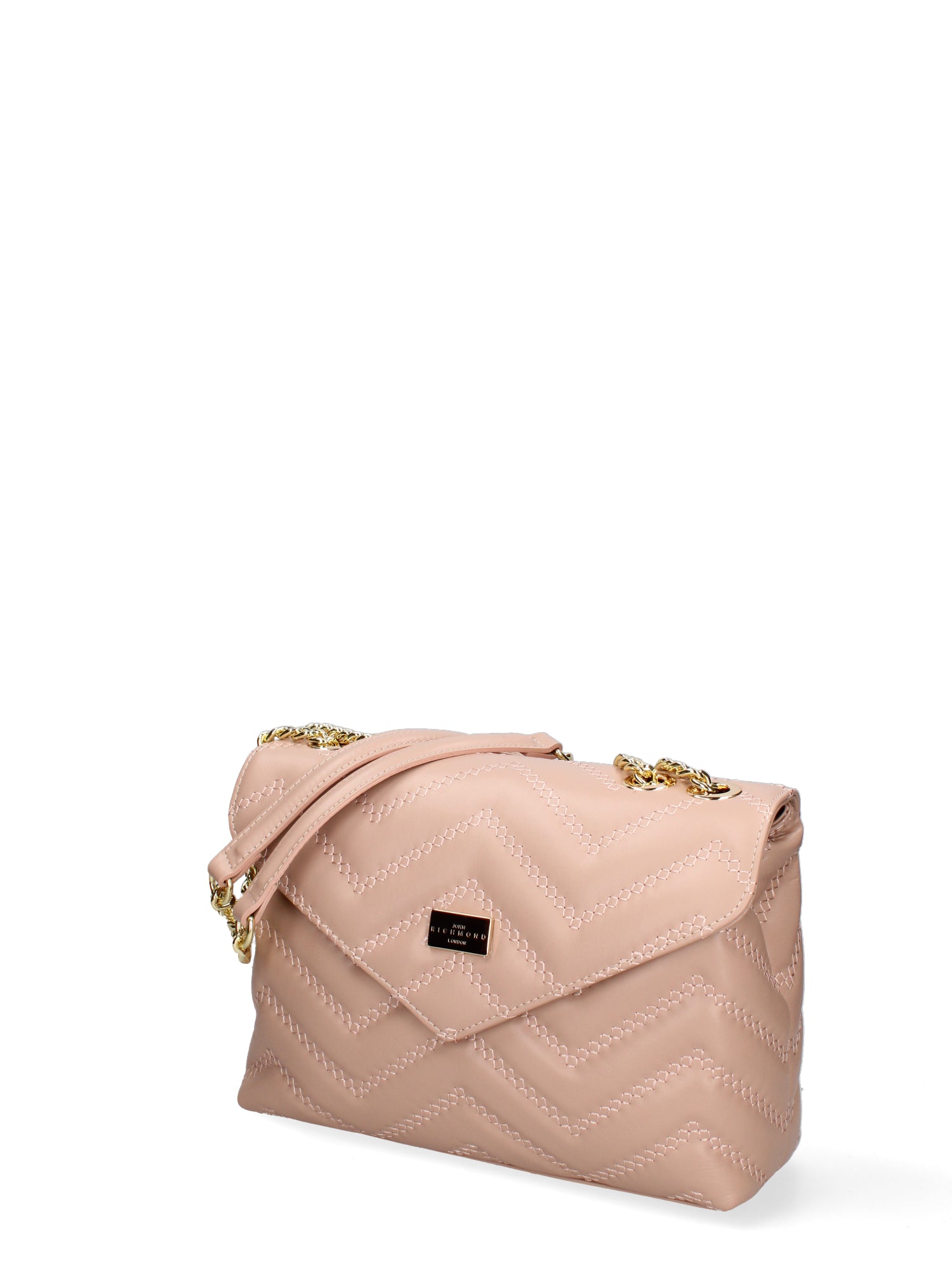 Borsa a spalla da donna Vera pelle JR-W-1105SA-NUDE-GOLD John Richmond