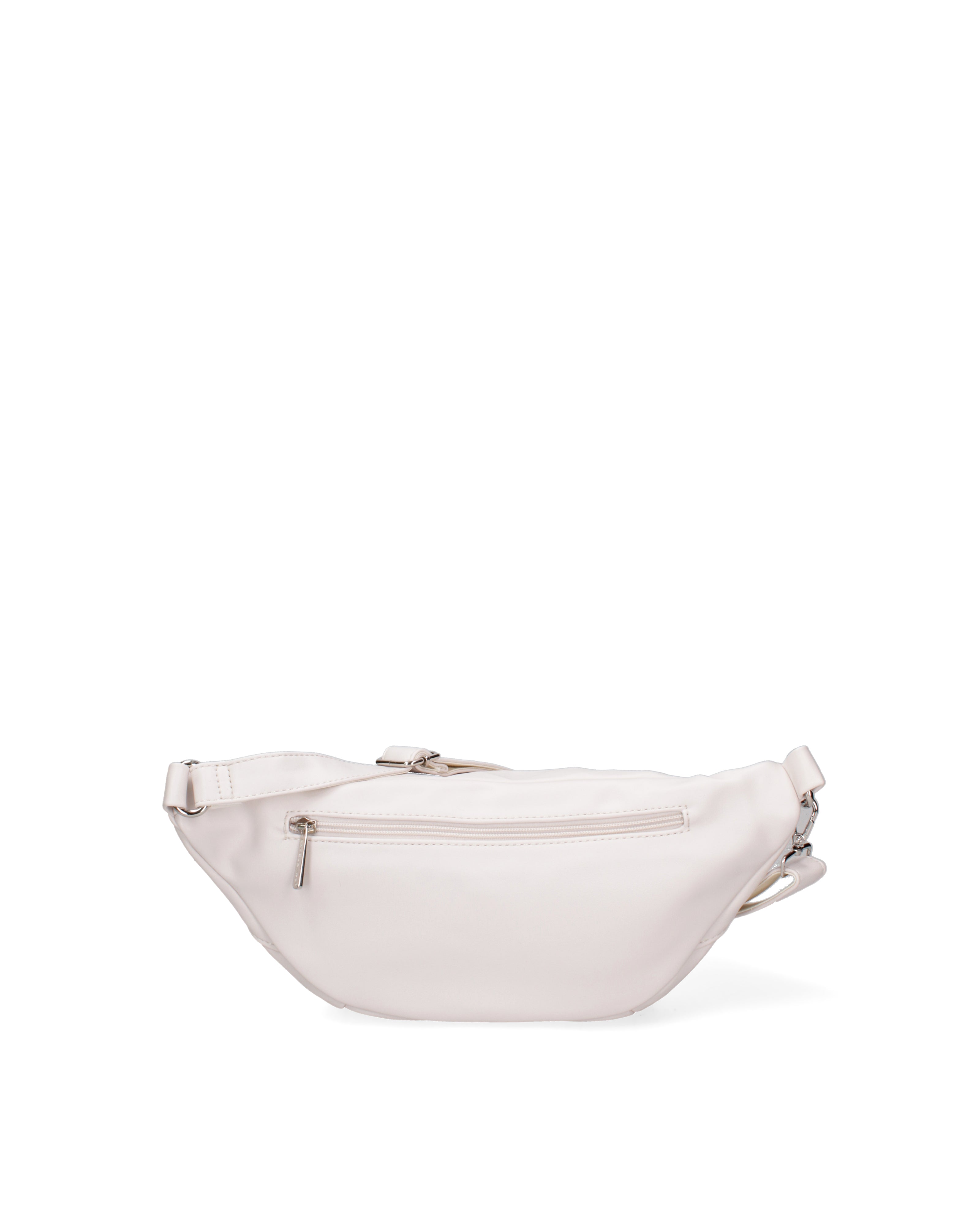 Marsupio da donna Ecopelle e Zip F6735-2-IVORY David Jones