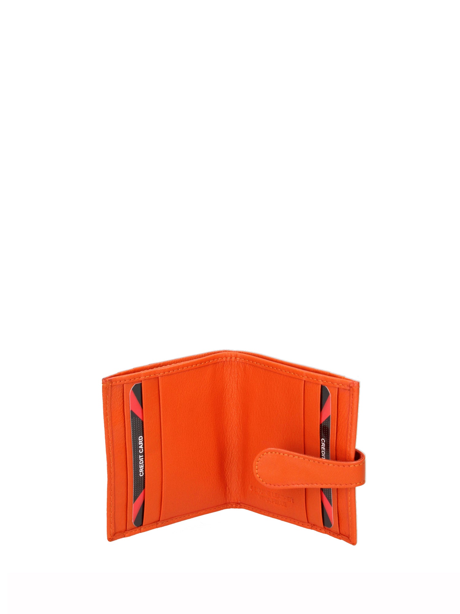 Portafoglio uomo in vera pelle Casual IN-1063-ARANCIO Sergio Valentini