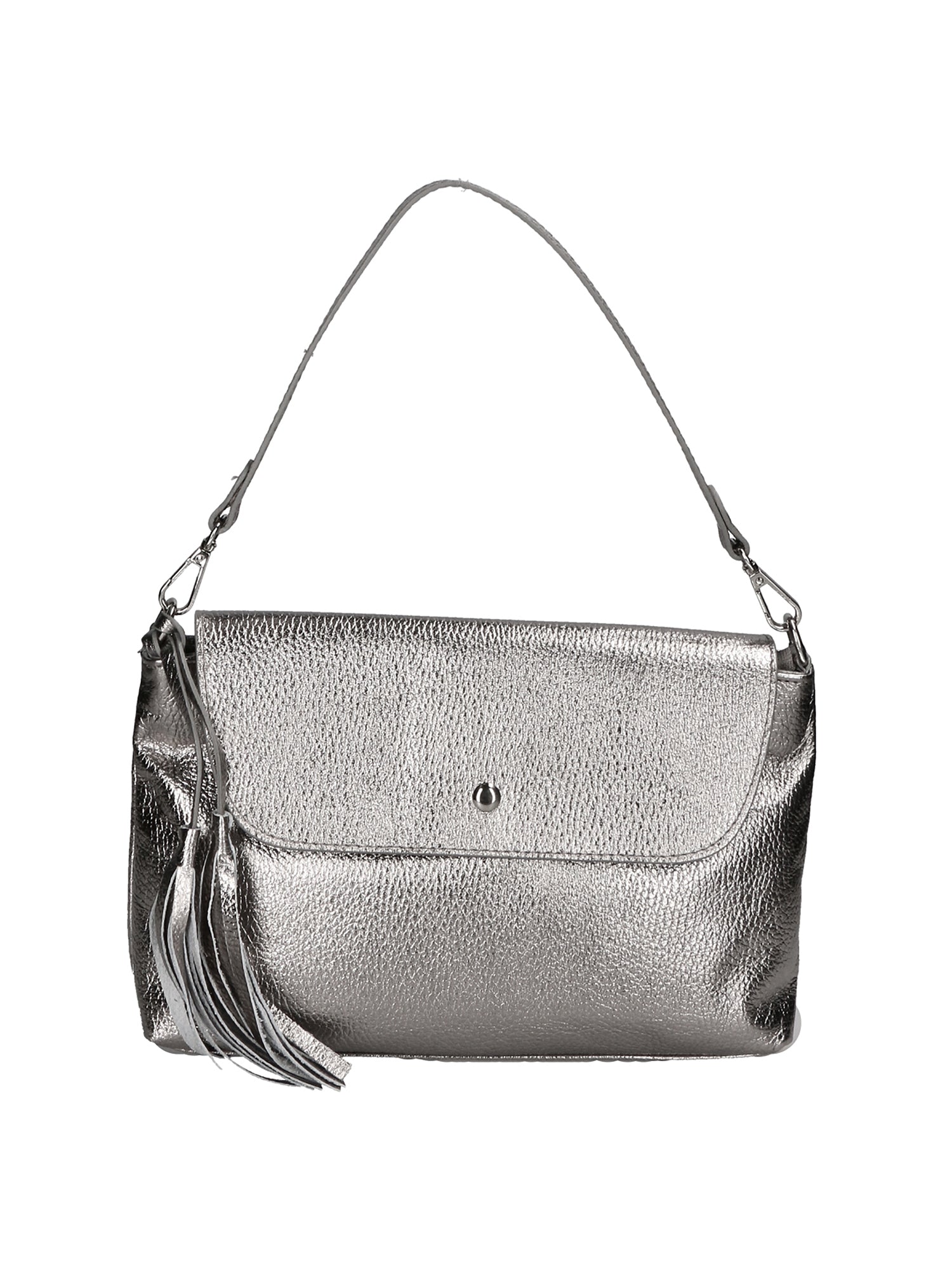 Auralia Borsa a mano da donna Vera pelle 05923-DL2 ACCIAIO Gave Lux