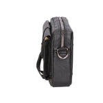 Borsa a tracolla da uomo 100% pelle PU PCL3049-BLACK Northampton Polo Club