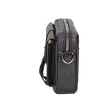 Borsa a tracolla da uomo 100% pelle PU PCL3049-BLACK Northampton Polo Club