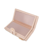 Portafoglio da donna 100% pelle vegana PU 798-3PT-NUDE Diana&co