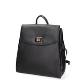 Zaino da donna in ecopelle Casual 635-2-BLACK Diana&co