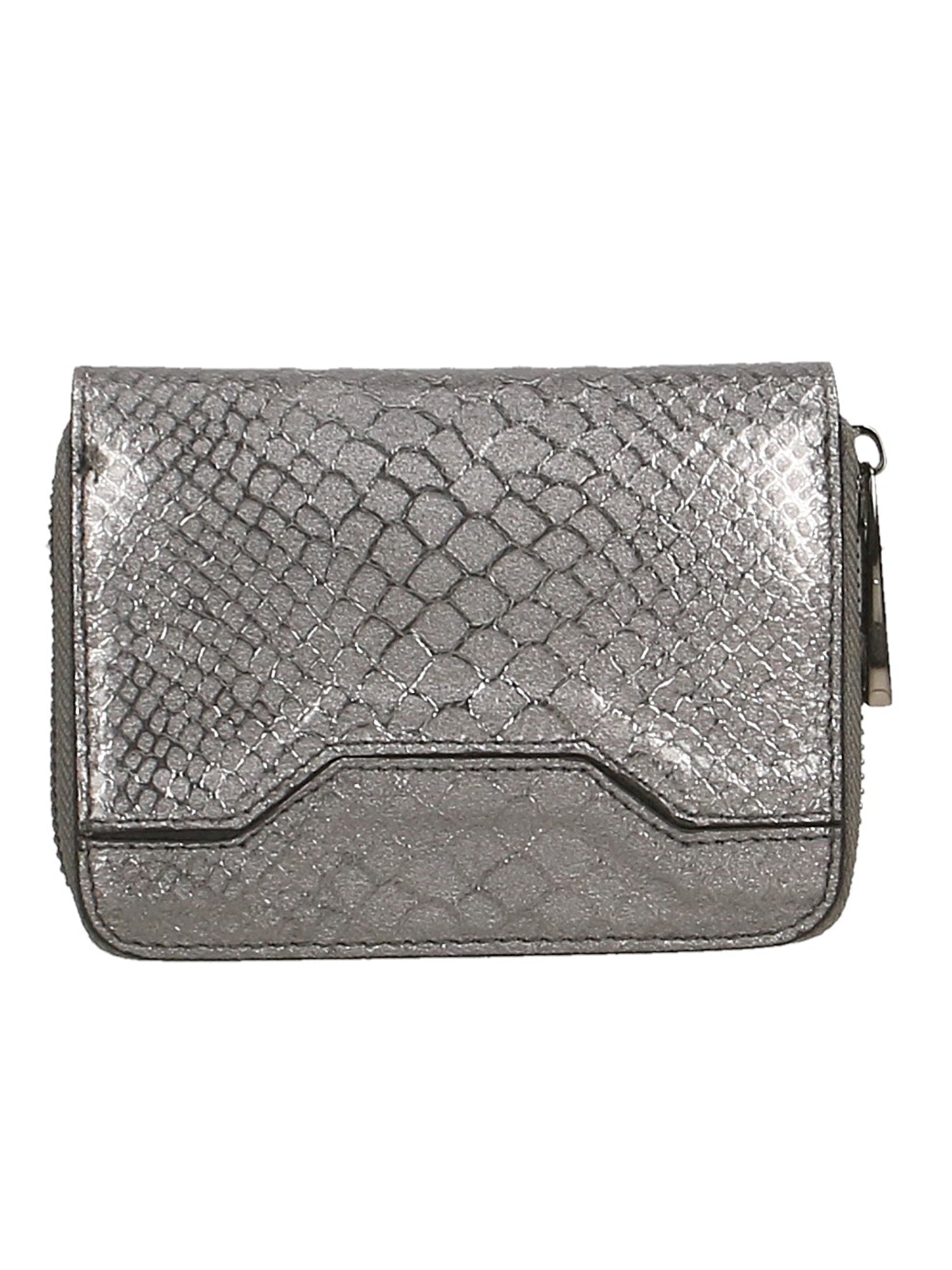 Nohemi Portafoglio donna vera pelle Zip 524072-FERRO Gave Lux