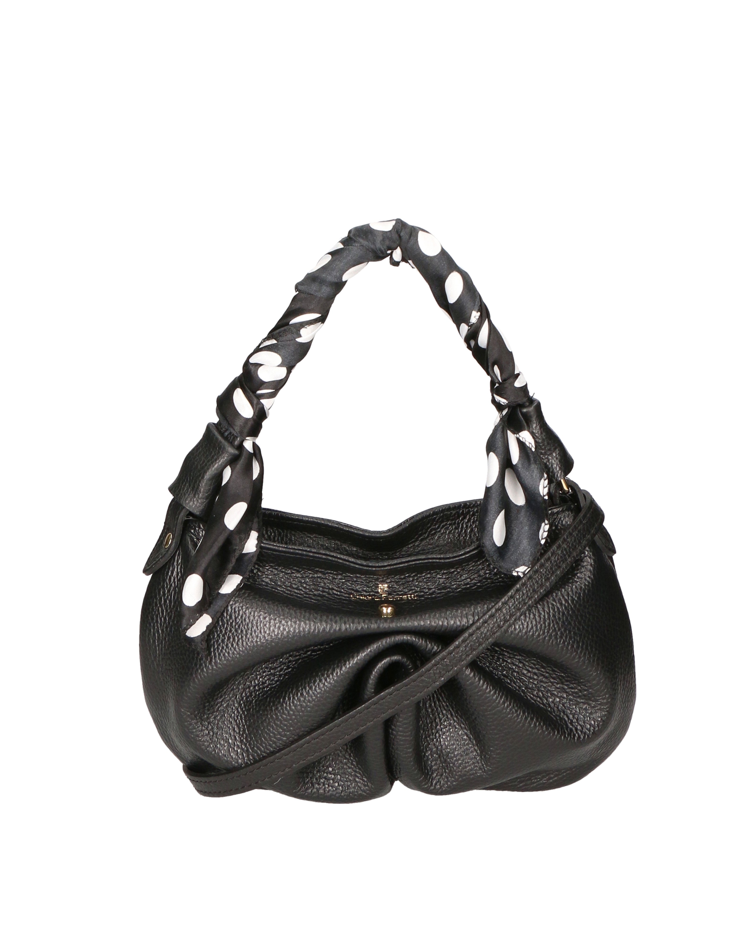 Elowen Nova Borsa a mano da donna Vera pelle 03712-D28 NERO Chiara Ferretti
