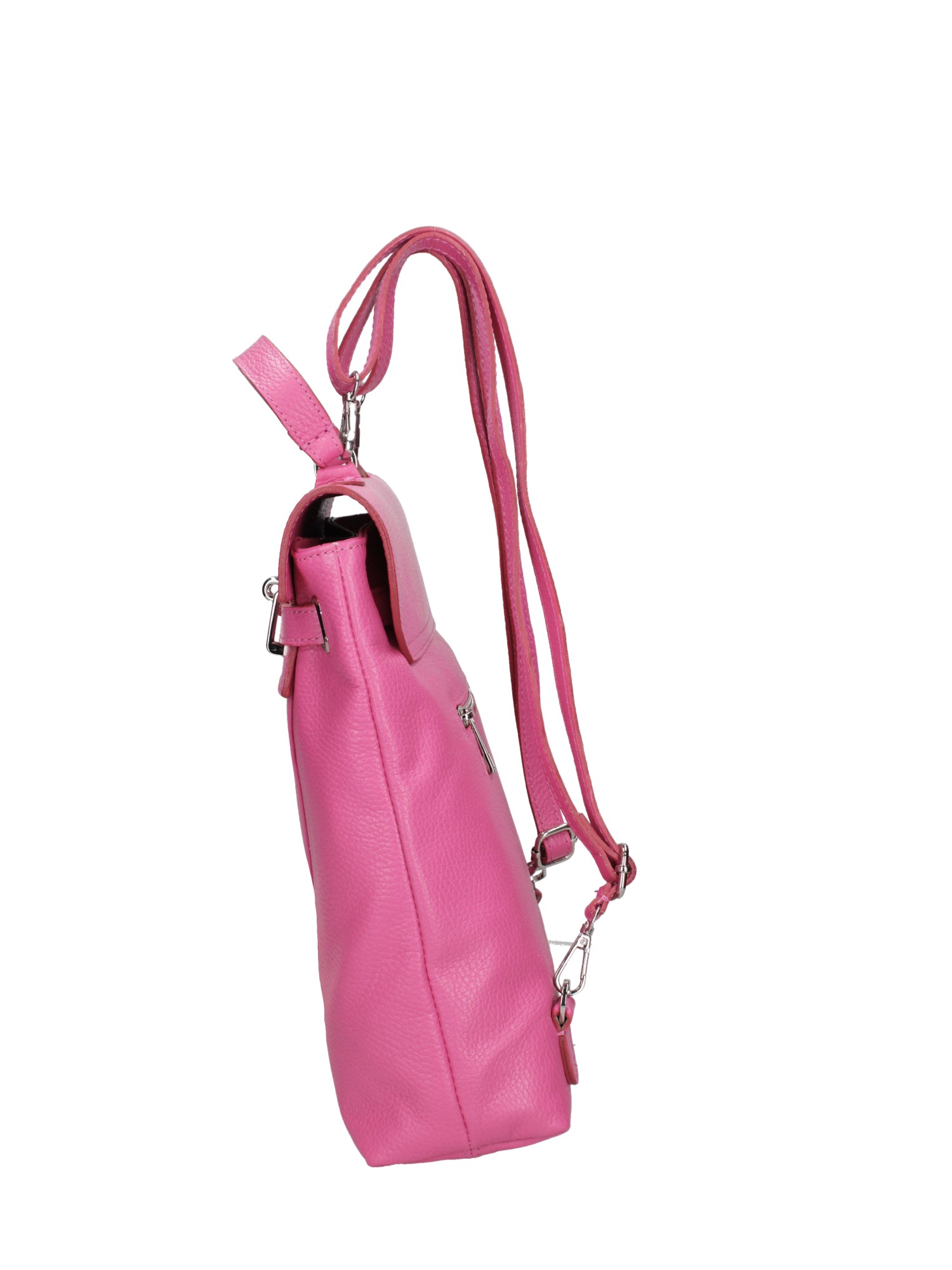 Borsa a mano da donna Vera pelle 07248-FUXIA CHIARO Roberta Rossi