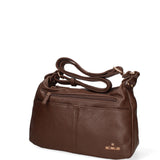 Borsa a spalla da donna Ecopelle BC1345-COFFEE B Cavalli