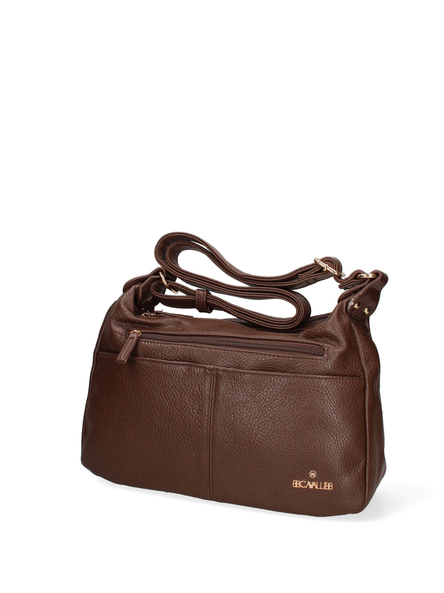 Borsa a spalla da donna Ecopelle BC1345-COFFEE B Cavalli