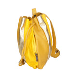 Nunzia Borsa a spalla da donna Vera pelle 576042-SENAPE Gave Lux