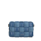 Aranea Borsa a tracolla donna Vera pelle R6080B-D43 BLU PAVONE Chiara Ferretti