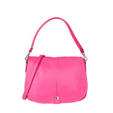 Sabina Borsa a spalla da donna Vera pelle 07139-D02 FUXIA Viola Castellani