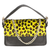 Aleide Borsa a mano da donna Vera pelle 04858-LEO P GIALLO Gave Lux