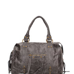 Elara Borsa a spalla da donna Vera pelle 06090-042 GRIGIO SCURO Gave Lux