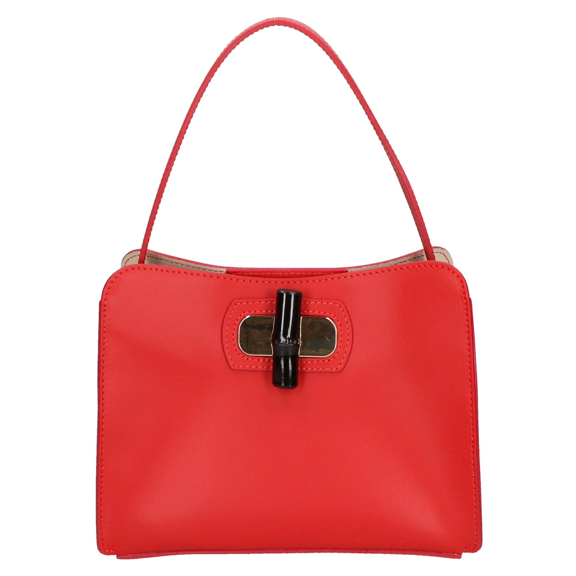 Katia Borsa a mano da donna 100% pelle 06011-L214 ROSSO Gave Lux