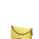 Borsa a mano donna 100% gomma FLAT PENKA M-PYRATE GREEN-LIGHT OTTONE Marc Ellis