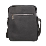 Borsa a tracolla uomo 100% pelle PU PCL3022-BLACK Northampton Polo Club
