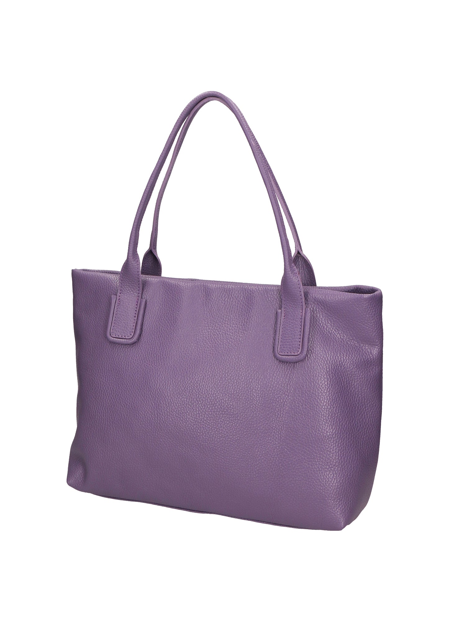 Lorena Borsa a spalla da donna Vera pelle 06506-D87 VIOLET Gave Lux