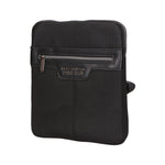 Borsa a tracolla uomo in pelle PU Casual PCL3154-BLACK Northampton Polo Club