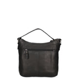 Borsa a tracolla da uomo Vera pelle HILB-4090-NERO Hill Burry