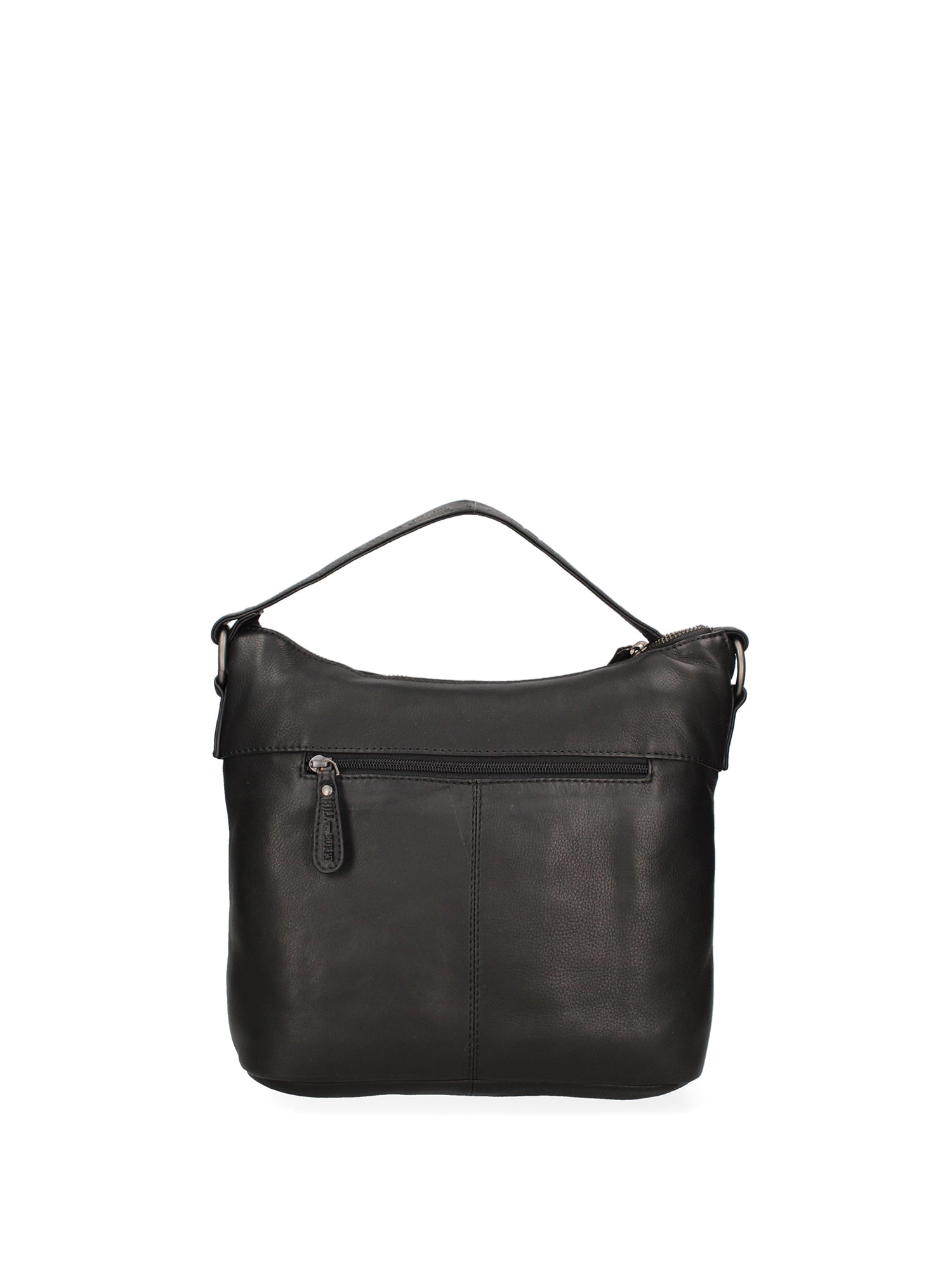 Borsa a tracolla da uomo Vera pelle HILB-4090-NERO Hill Burry