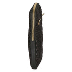 Alessandria Borsa a tracolla da donna Paglia Tabru 05001-NERO BLACK Gave Lux