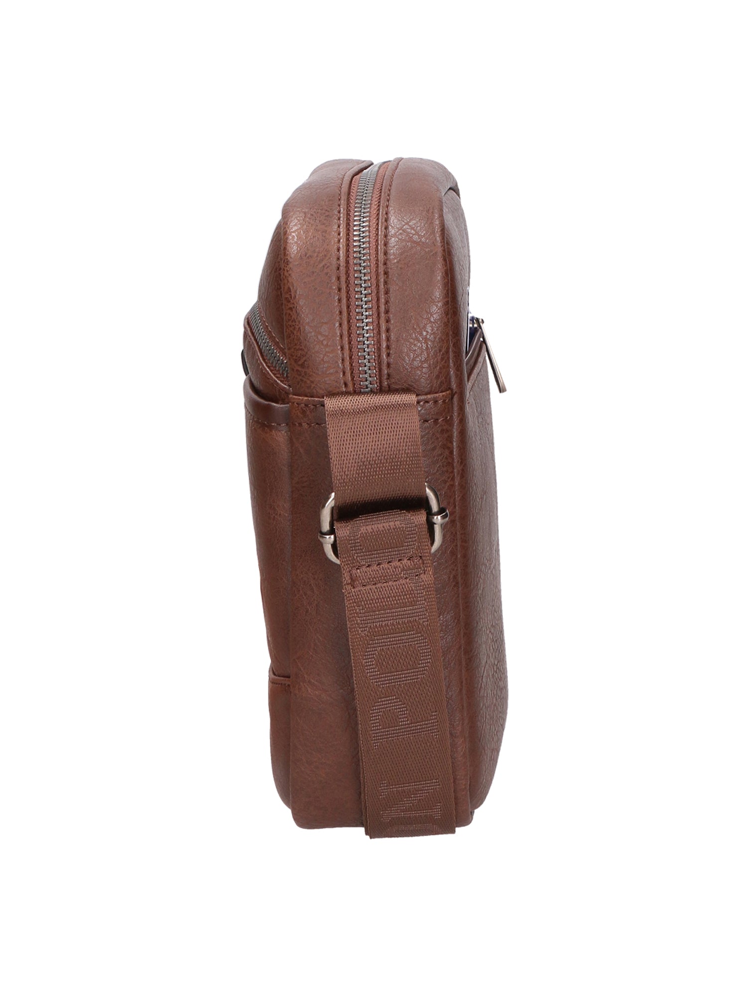 Borsa a tracolla uomo 100% PU Leather PCL3006-COFFEE Northampton Polo Club