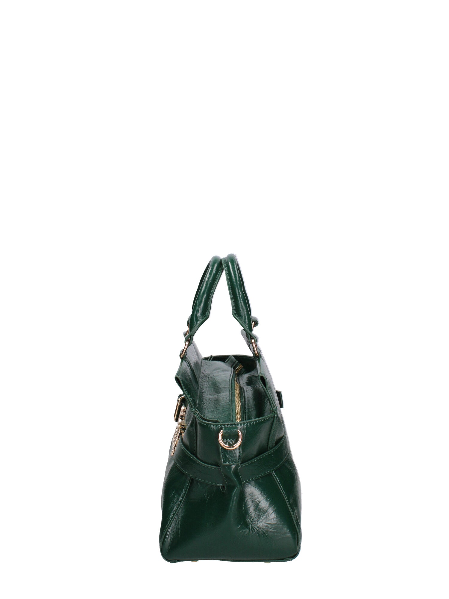 Borsa a mano da donna 100% PVC HEATHER -FOREST GREEN Marc Ellis