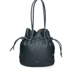Borsa a spalla da donna 100% PVC F6717-2-NAVYBLUE David Jones