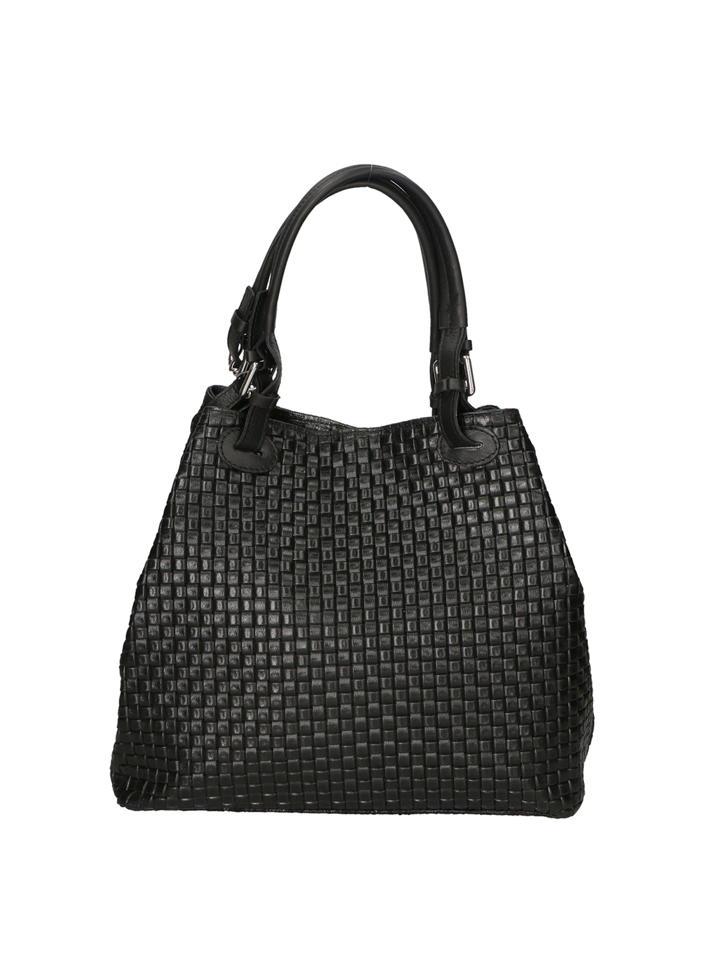 Araminta Borsa Shopper da donna Vera Pelle 80047-019 NERO Gave Lux