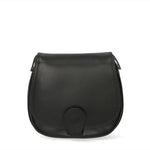 Bianca Borsa a tracolla da donna Vera pelle 10016 1020-NERO BLACK Gave Lux