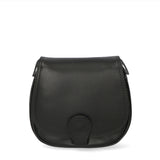 Bianca Borsa a tracolla da donna Vera pelle 10016 1020-NERO BLACK Gave Lux