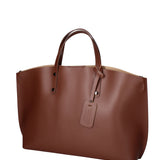 Lumena Borsa a mano da donna Vera pelle 2094-L131 MARRONE Gave Lux