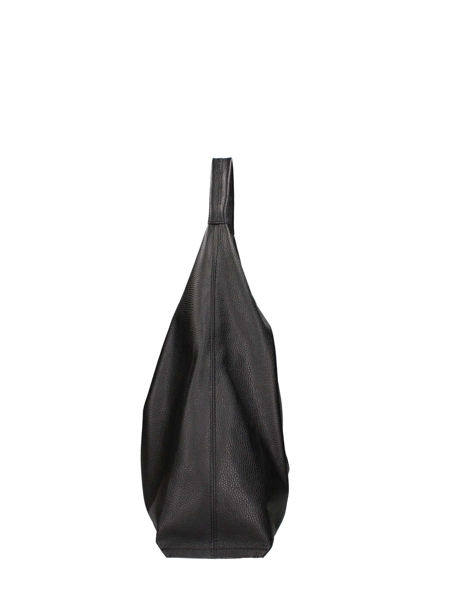 Borsa a mano da donna 100% vera pelle 07209-D28 NERO Roberta Rossi