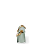 Borsa a mano da donna 100% Pvc FLAT-S 24-OLIVE - LIGHT OTTONE Marc Ellis